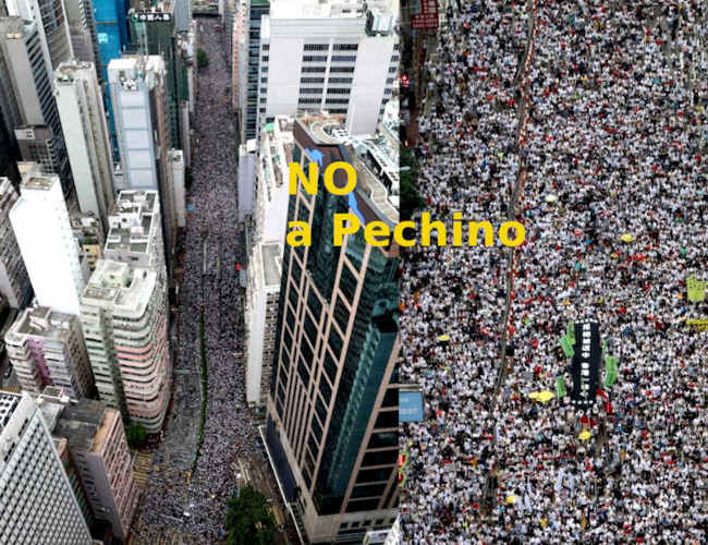 L'Arroganza di Xi Jinping Provoca la Piu' Grande Protesta Mai Vista in Hong Kong